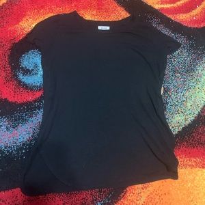 All black mudd shirt.